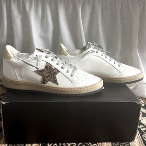 Ballin Star Sneakers | Leopard Print